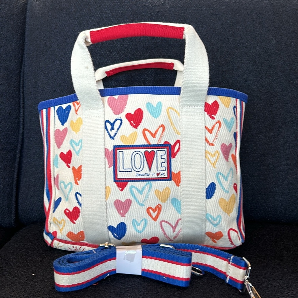 Brighton Sparkle and Shine canvas tote.  Like new. - Picture 2 of 8